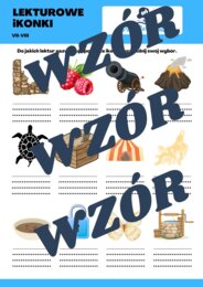 Lekturowe ikonki - kl. 4-8