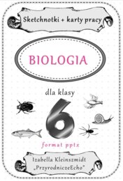 Megazestaw sketchnotek (notatek) i kart pracy na cały rok szkolny do biologii w klasie 6. Do zestawu dodaję w gratisie linki do niekomercyjnych prezentacji multimedialnych na każdą lekcję