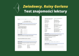 Zwiadowcy. Ruiny Gorlanu - test znajomości lektury