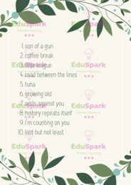 What's the phrase? karty z rebusami