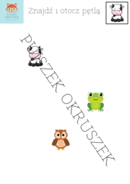 Znajdź zwierzątka - analiza wzrokowa