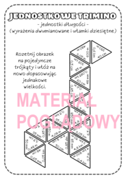 TRIMINO - zamiana jednostek długości (wyrażenia dwumianowane i ułamki dziesiętne)