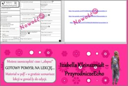 Pomysł na lekcję/karta pracy/stacje zadaniowe/materiał do lekcji do tematu „Bakterie” w pdf. W gratisie niekomercyjny scenariusz lekcji/pomysł na lekcję w programie genial.ly do edycji. Biologia 5. Dział „Wirusy, bakterie, grzyby, protisty”.