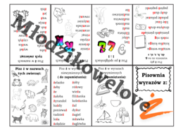 Ortograficzne mini książeczki
