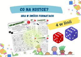 Co na kostce? - gra planszowa, 4 w linii