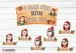 Życzenia świąteczne od grupy "Jeżyków"