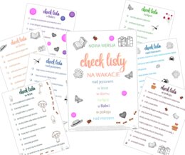Lista do zrobienia w wakacje: Letnie Check Listy NOWA WERSJA