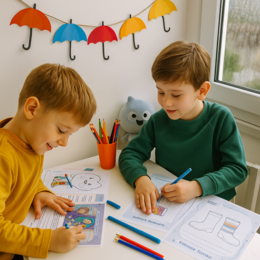 „Deszczowa przygoda” – opowiadanie dla dzieci