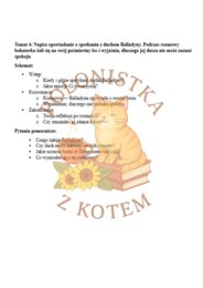 Schematy do opowiadań, rozprawek i przemówień – egzamin ósmoklasisty