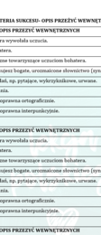 OPIS PRZEŻYĆ WEWNĘTRZNYCH W KLASACH 4-8