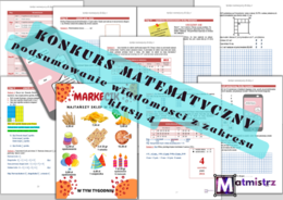 Konkurs matematyczny dla uczniów klasy 4 - praca w grupach