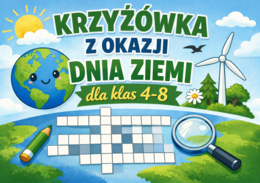 Dzień Ziemi – krzyżówka ekologiczna | karta pracy dla klas 4–8