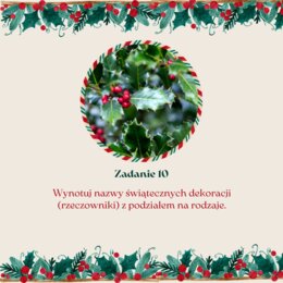 Polonistyczny kalendarz adwentowy - wersja pdf