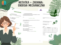Notatka + zadania: Energia mechaniczna