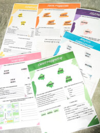 E8 REVISION SET 1-14 Powtórkowe karty pracy dla ósmoklasistów