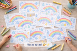 Taniec kropel deszczu – scenariusz zajęć ruchowych