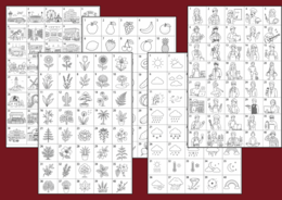 ✍️IKONKI - zestaw 10 ilustracyjnych kart storytellingowych – 400 ikonek do kreatywnego pisania i zabaw językowych