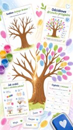 Odciskowe drzewko przyjaźni