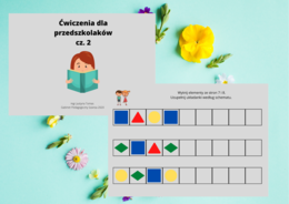Ćwiczenia dla przedszkolaków cz. 2
