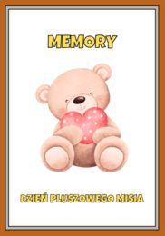 Memory "Dzień Pluszowego Misia" – Edukacyjna Gra Pamięciowa dla Przedszkolaków i Pomoc Dla Nauczycieli