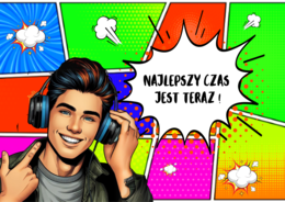 Gazetka motywacyjna na Nowy Rok.