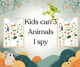 Kids can 3 - Animals - I spy