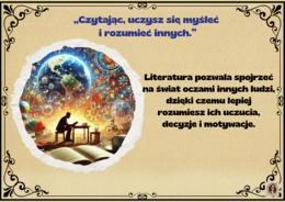 Gazetka "Dlaczego warto czytać książki?"