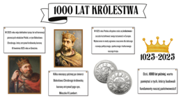 1000 lat królestwa/Gazetka, dekoracja, ozdoba/możliwość własnej aranżacji/ZNIŻKA!