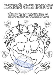 Dzień Ochrony Środowiska - Kolorowanka XXL