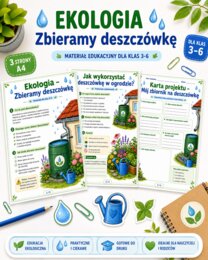 Ekologia. Zbieramy deszczówkę