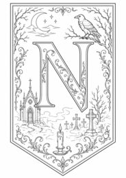 Baner z napisem Narodowe czytanie 2026 kolorowanka
