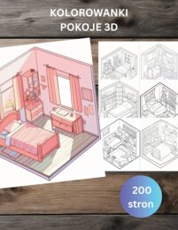 Kolorowanka 3D 200 stron