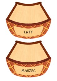 Jabłuszkowe urodziny - tablica z urodzinami