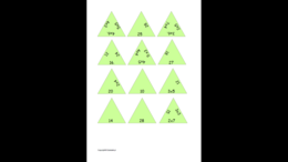 Karty typu piramida - gry matematyczne (mnożenie)