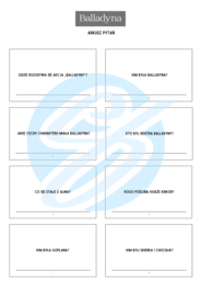 Balladyna – Juliusz Słowacki Pytania i Odpowiedzi | Karty do lektury