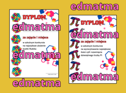 Dyplomy - zestaw matematyczny