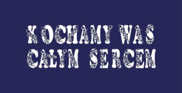 KOCHAMY WAS CAŁYM sercem Zestaw liter – produkt cyfrowy do druku