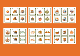 DZIEŃ DYNI – memory – 36 szt. wersja 1