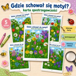 Gdzie schował się motyl?