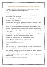 Scenariusz przedstawienia Mitu o Syzyfie