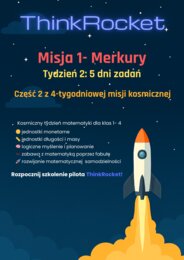 Jednostki monetarne, długości, masy | Klasy 4- 6 | 5 dni teorii i zadań w kosmicznej fabule misji ThinkRocket