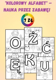 "Kolorowy Alfabet" – Nauka przez Zabawę!