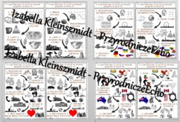 O czym będziemy się uczyć na lekcjach geografii w klasach 5-8? – wklejki do zeszytu. Materiał w power point do edycji