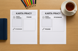 Karta pracy: "Co można robić w deszczowy dzień?"