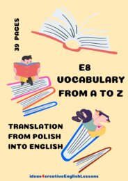 E8 VOCABULARY FROM A TO Z