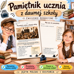 Pamiętnik ucznia z dawnej szkoły