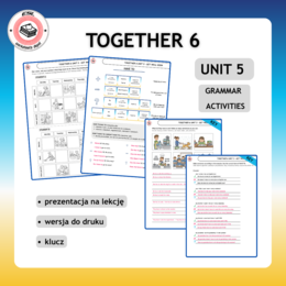 Together 6 Unit 5 - Grammar Activities (have to/should)
