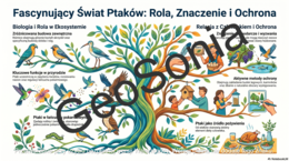 Przegląd i znaczenie ptaków biologia klasa 6 sketchnotka
