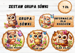 ZESTAW GRUPOWY GRUPA SOWY SÓWKI