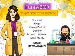 FunnyBOX! Klasa 8. Chemia nieorganiczna. Wodorotlenki. Kwasy. Sole. PAKIET na cały semestr!